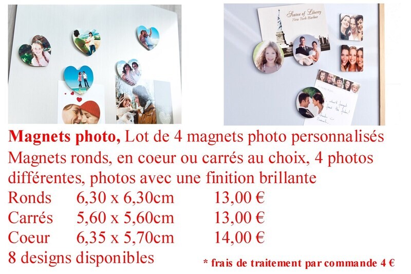 Magnet photos à partir de 17,00 €