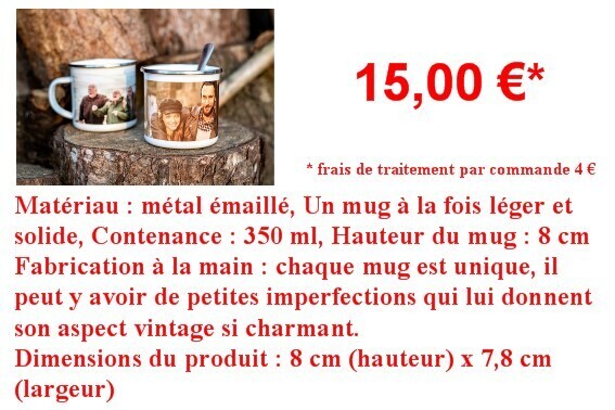 Mug émaillé
