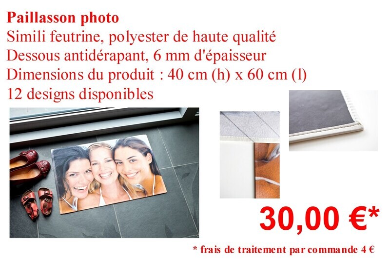 Paillasson Photo