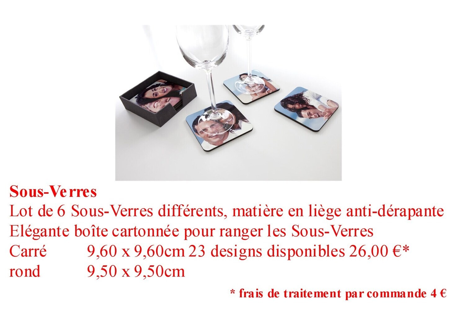 sous verres