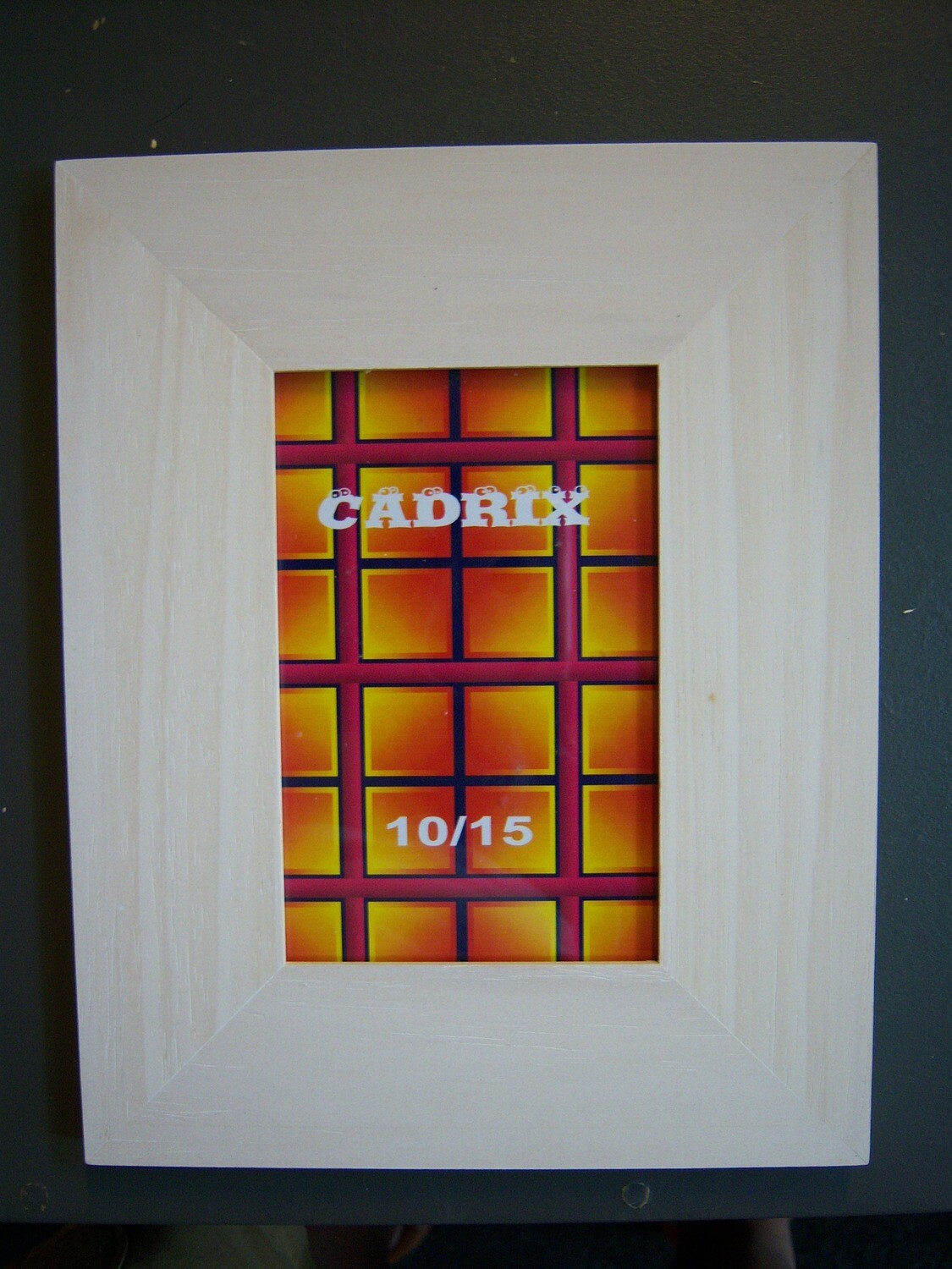 Cadre bois clair à poser
