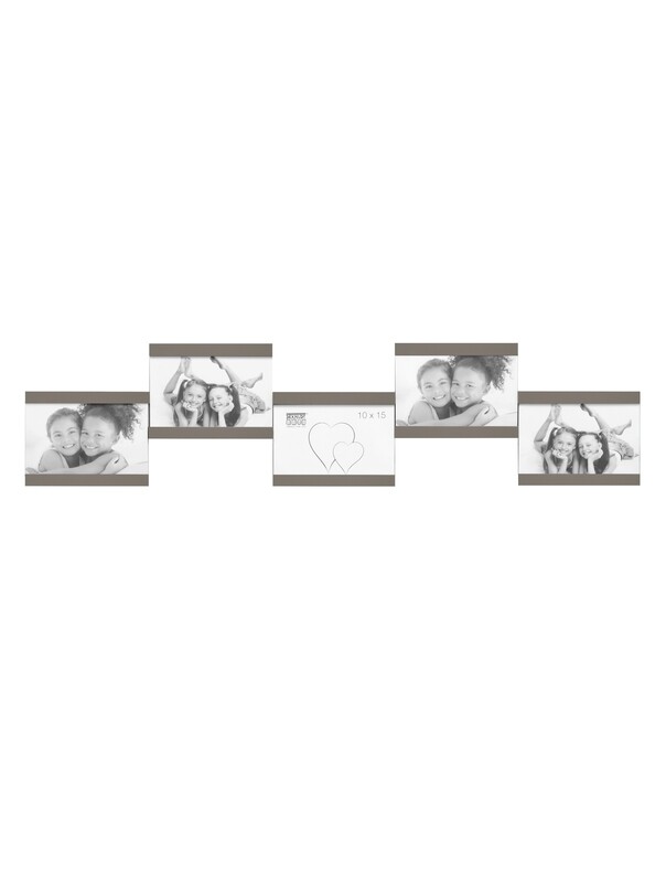 Multi vue en taupe pour 5 photos
