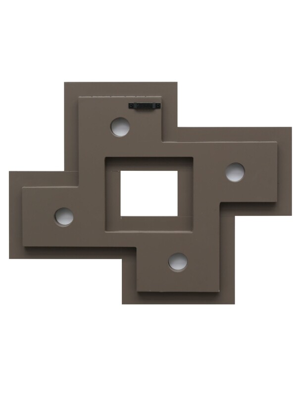 Multi-vue en taupe pour 4 photos