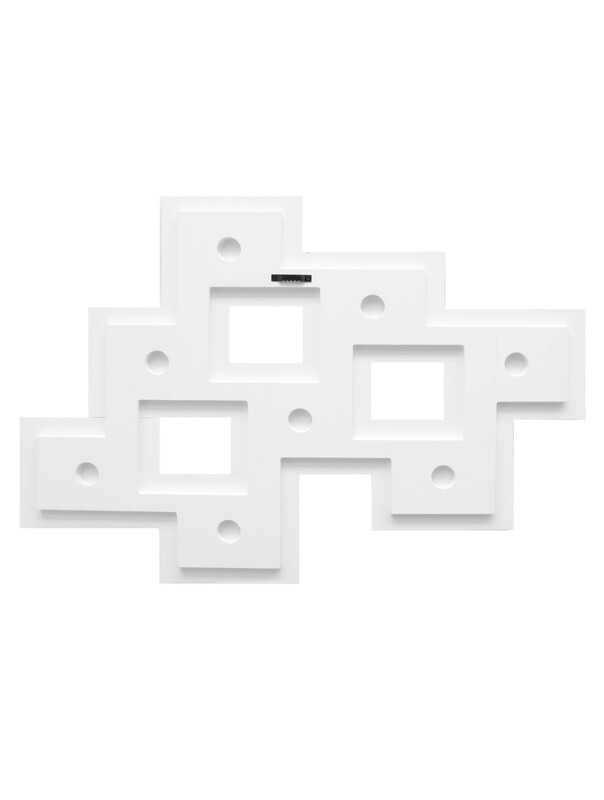 Multivue en blanc pour 8 photos