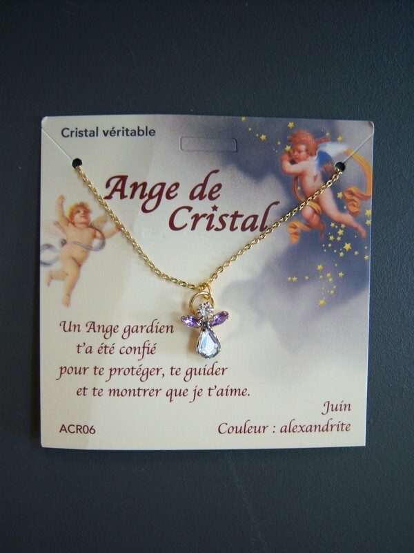 Ange de cristal juin
