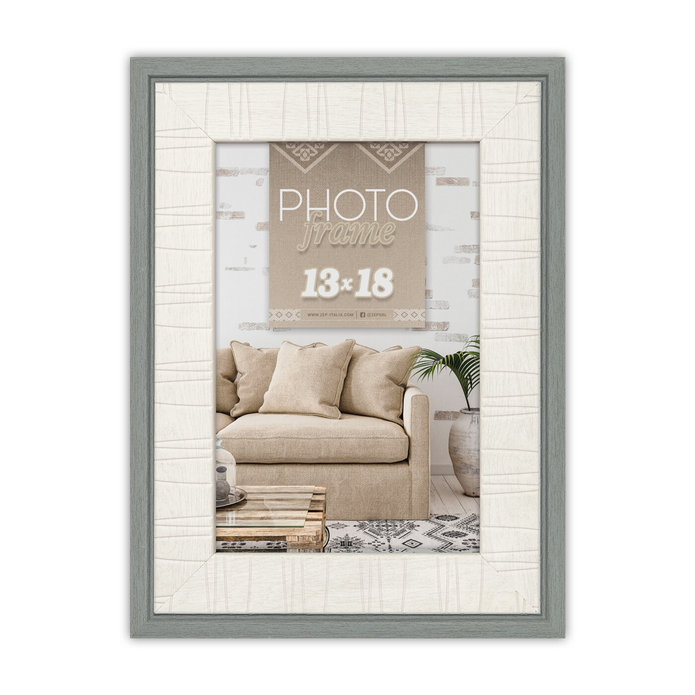 CADRE ISCHIA GRIS 10X15