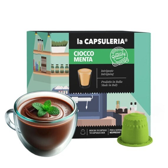 Menthe Et Chocolat - 10 Capsules Compatibles Avec Nespresso®*
