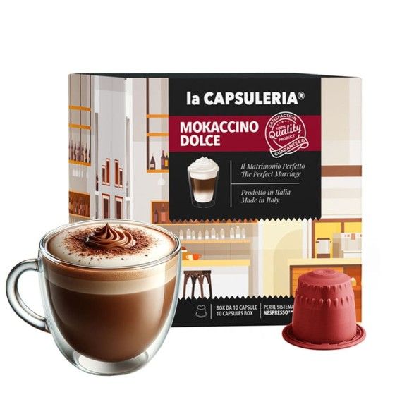 Mokaccino Doux - 10 Capsules Compatibles Avec Nespresso®*