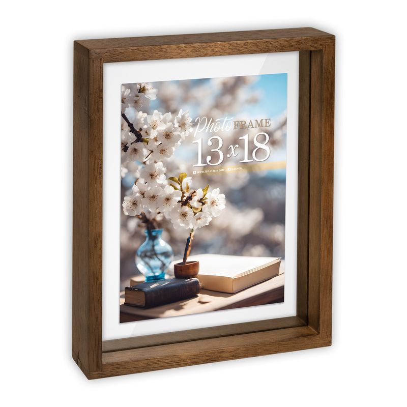 CADRE VITTEL MARRON 13X18