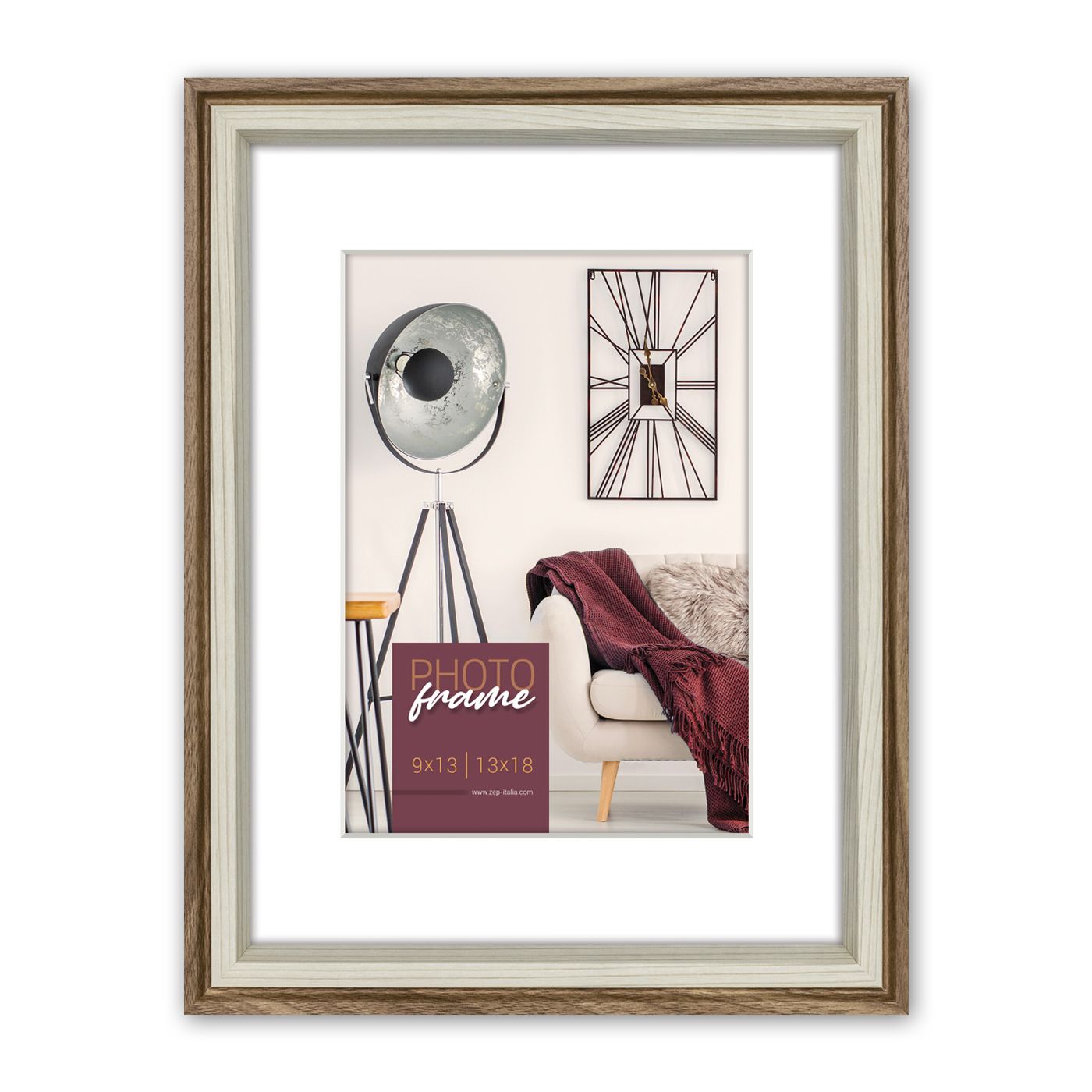 CADRE PALMI BRUN 15X20-20X30
