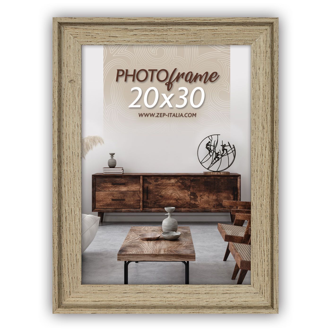 CADRE TORINO MARRON 20X30