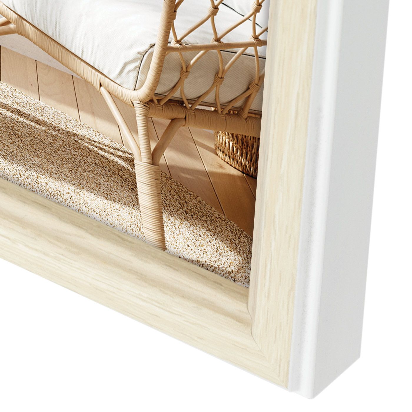 CADRE BLANC BENSEN 20X30