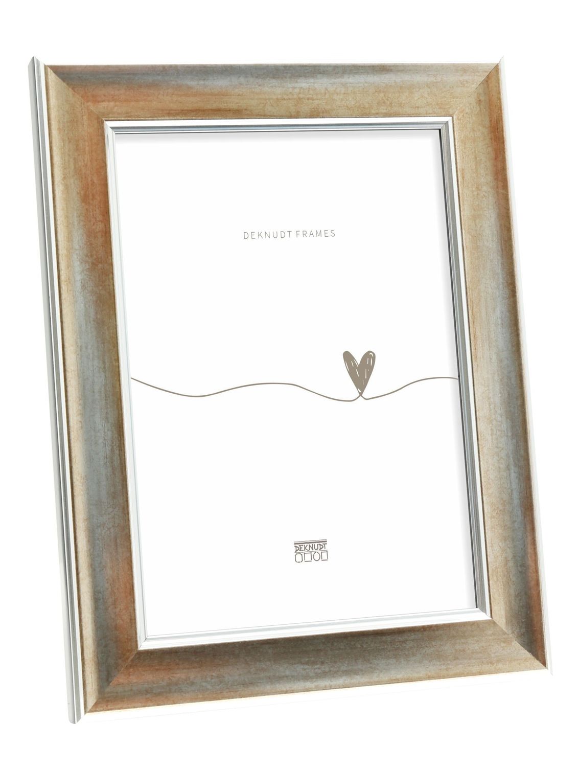 Cadre photo en couleur bronze