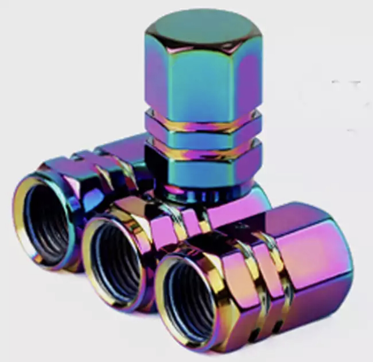 Valve Cap, Choose color: Rainbow