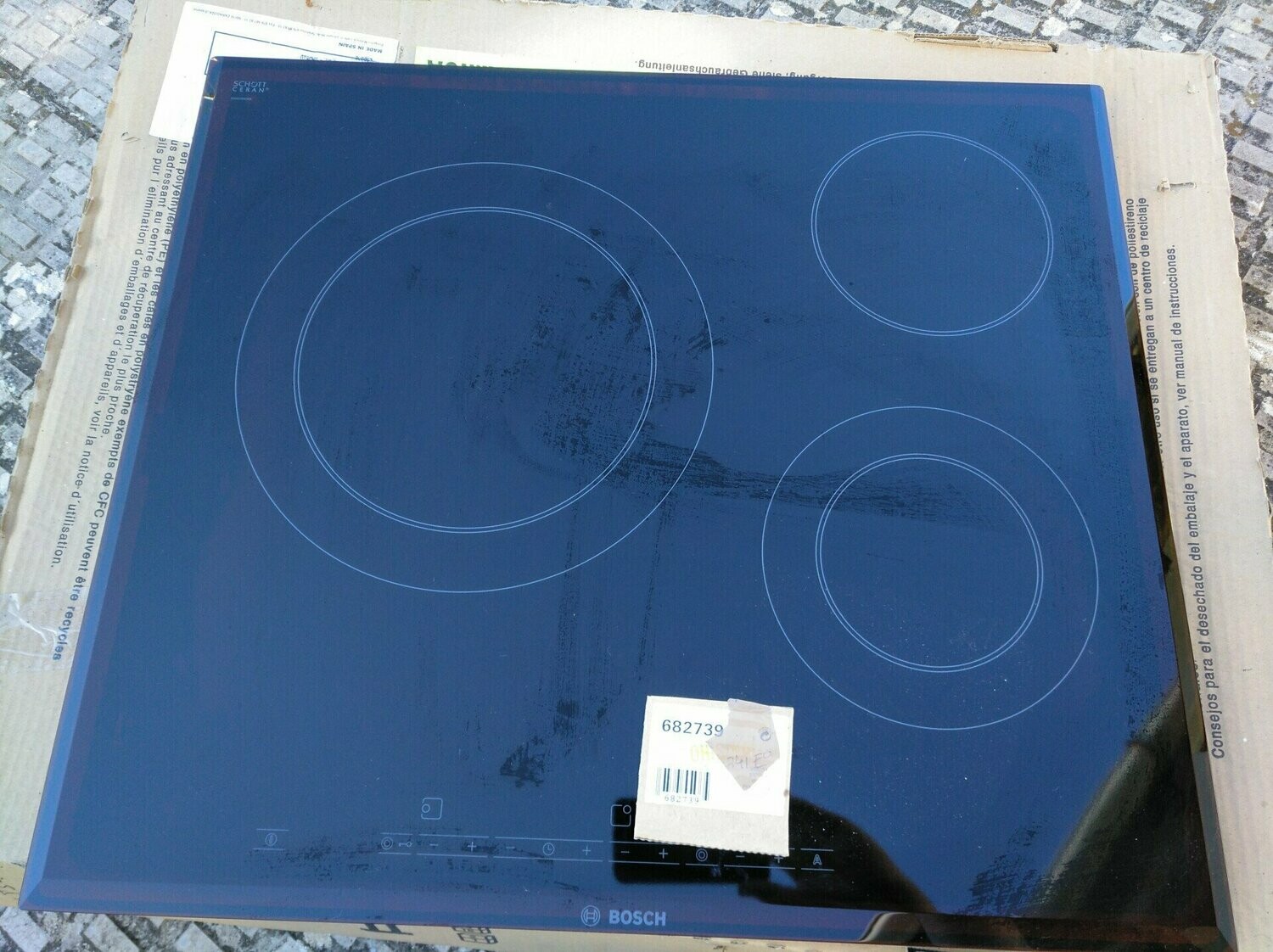 Cristal Vitro Balay, Bosch, Siemens 682739