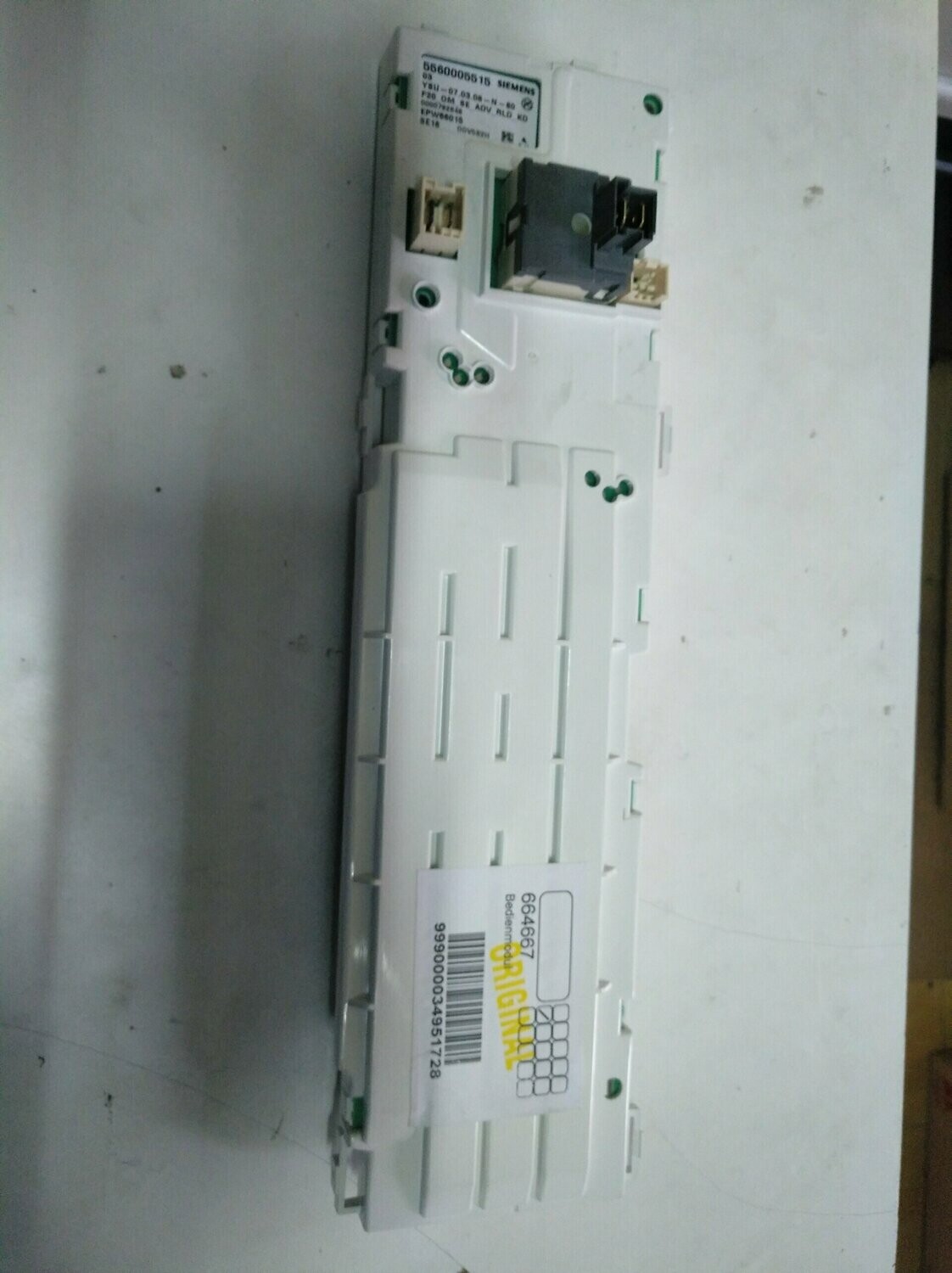 Módulo Lavadora Siemens 664667
EPW66015  5560005515