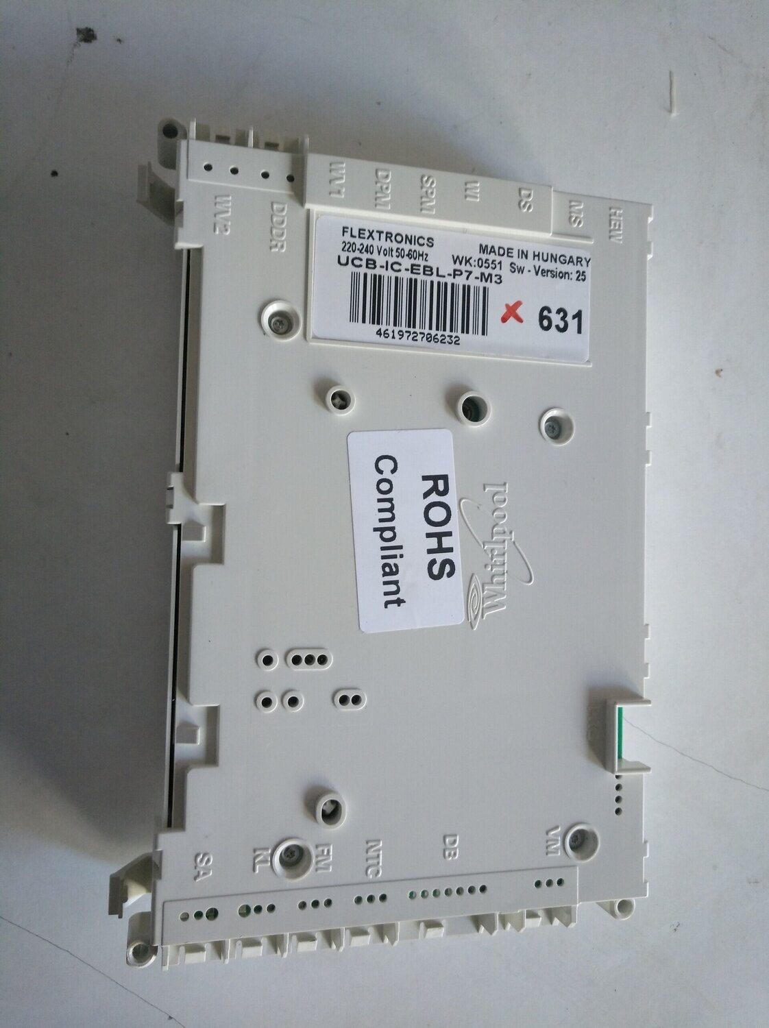 Módulo Lavavajillas Whirlpool 481221838231
461972706232  UCB-IC-EBL-P7-M3