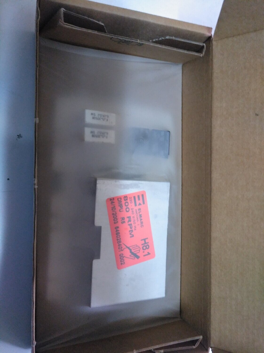Modulo electronico de control lavadora new pol; 546028401; elmarc H8.1; 800 rpm