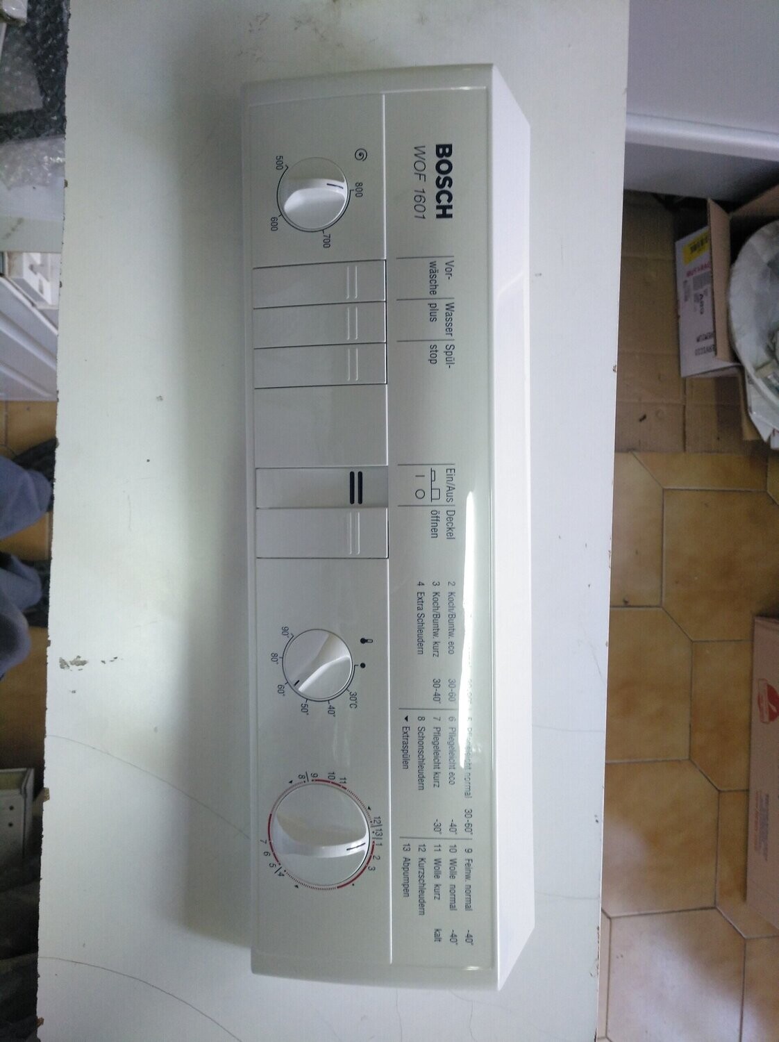 Cuadro de mandos o panel de mandos lavadora Bosch 353295