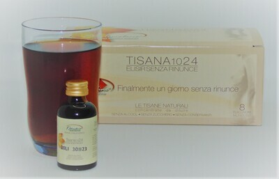 1024 Tisana Senza Rinunce - Monodose 8 Flaconcini