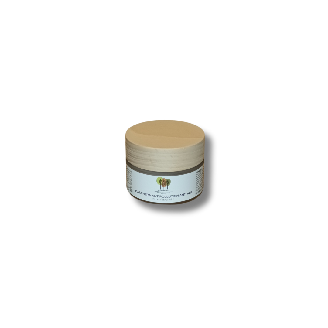 Maschera Antipollution Antiage ai BioFlavonoidi d&#39;uva Bioesperide