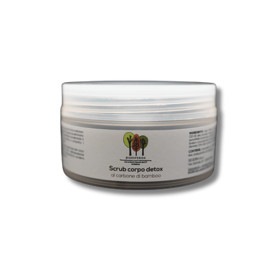 Scrub Corpo Detox al Carbone di Bamboo e Lime