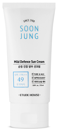 Soon Jung Mild Defence Sun Cream, 50 ml