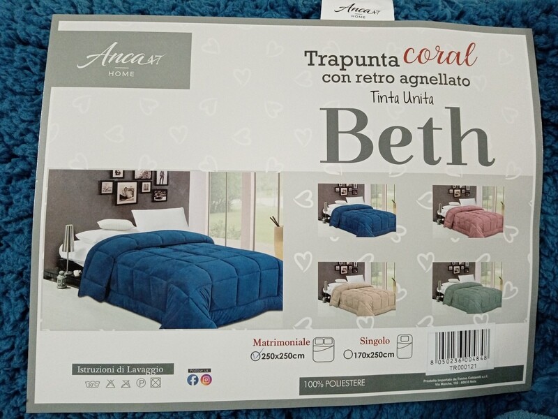 Trapunta coral Beth