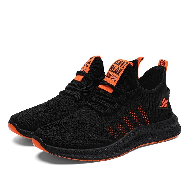 Light Men&#39;s Sneakers Breathable Mesh Field Training Running Shoes Outdoor Walking Jogging Male Sports Shoes Casual Men&#39;s Shoes