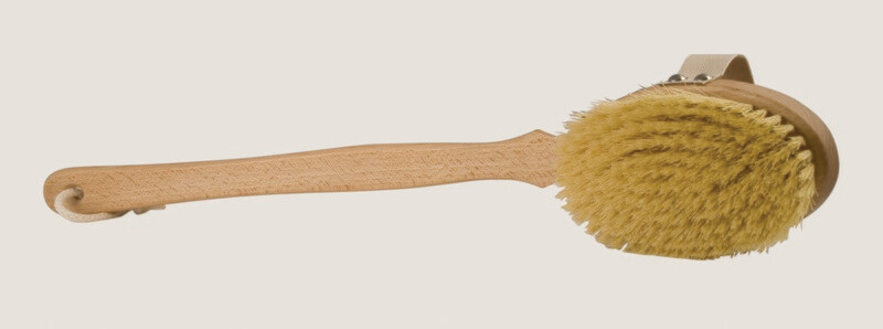 Spazzola da bagno con manico estraibile