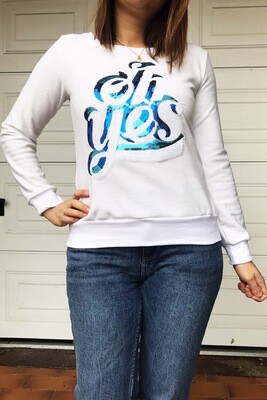 Oh Yes - XXL Pailletten Patch Oh Yes - XXL Pailletten Patch