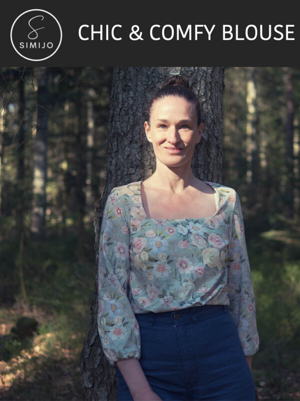 Chic & Comfy Blouse - Papierschnittmuster Chic & Comfy Blouse - Papierschnittmuster