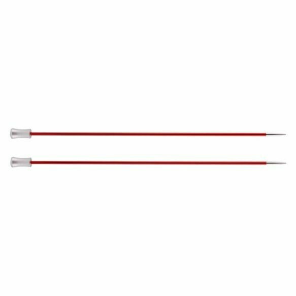 KNITPRO ZING BREINAALDEN MET KNOP 40CM
