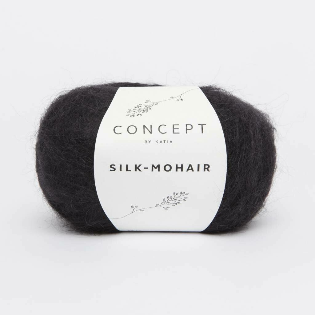Silk Mohair 206 Zwart