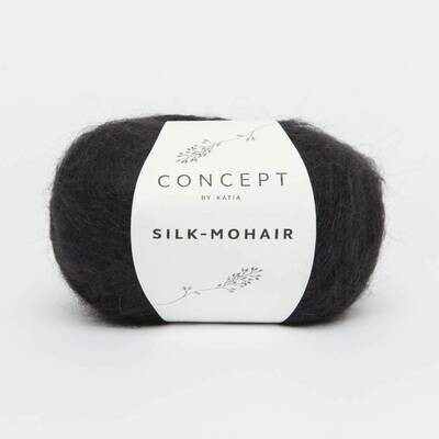 Silk Mohair 206 Zwart