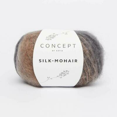 Silk Mohair 714 Bruintinten