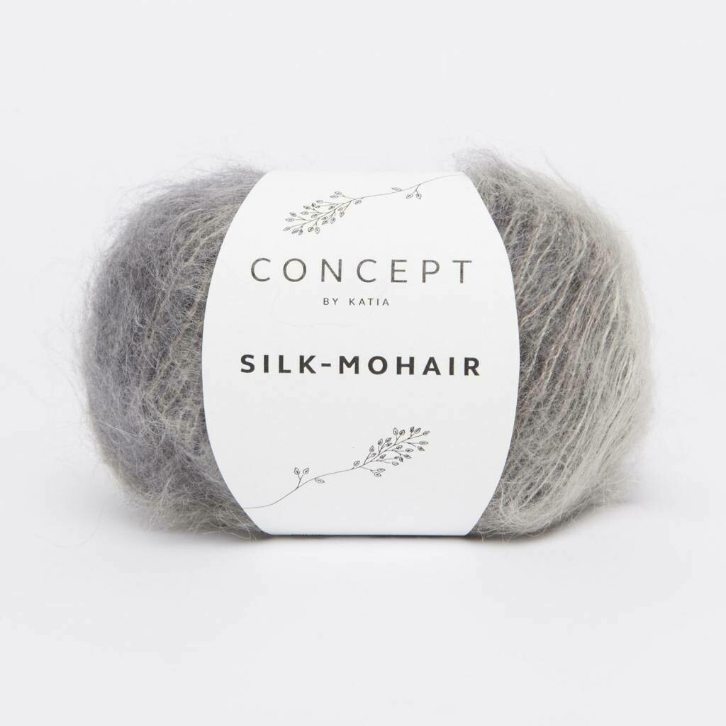 Silk Mohair 700 Grijstinten