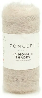 50 Mohair Shades 2 - Parelmoer-lichtgrijs