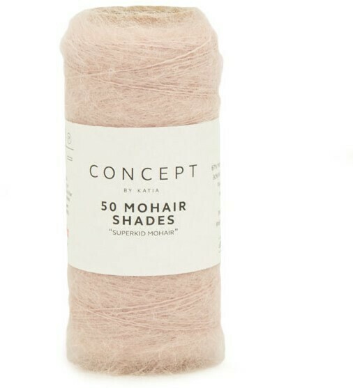 50 Mohair Shades 6 - Bleekrood