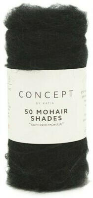 50 Mohair Shades 10 - Zwart