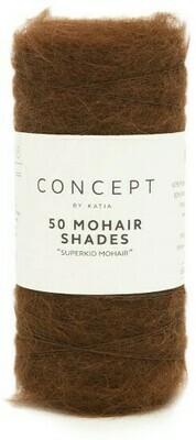 50 Mohair Shades 14 - Kastanjebruin