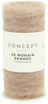 50 Mohair Shades 7 - Medium bleekrood