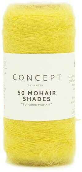 50 Mohair Shades 21 - Geel