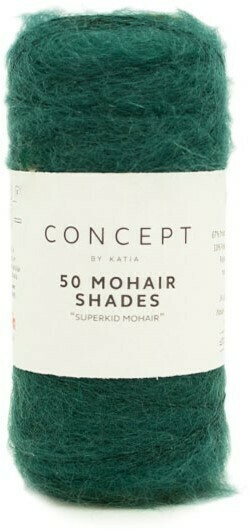 50 Mohair Shades 24 - Groenblauw