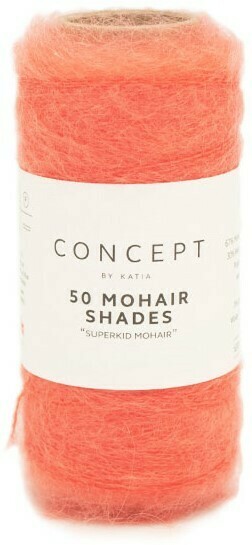 50 Mohair Shades 42 - Koraal