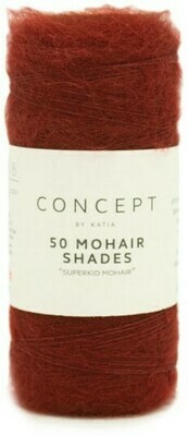 50 Mohair Shades 45 - Wijnrood