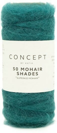 50 Mohair Shades 29 - Groenblauw