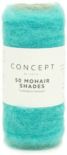 50 Mohair Shades 27 - Waterblauw