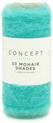 50 Mohair Shades 27 - Waterblauw