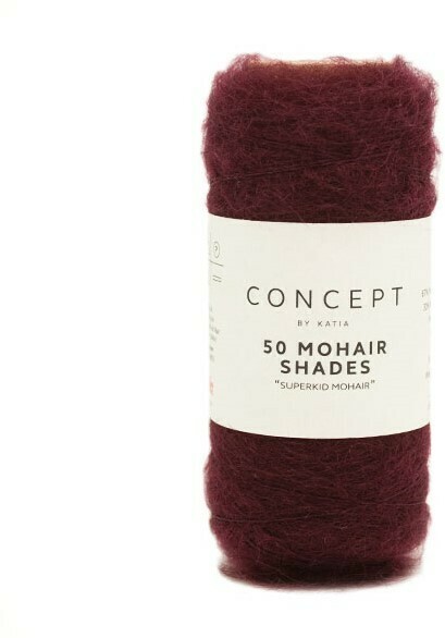 50 Mohair Shades 40 - Bordeauxpaars
